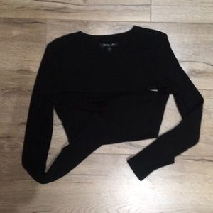 SAMPLE SIZE! SBB the Label Long Sleeve Crop Top